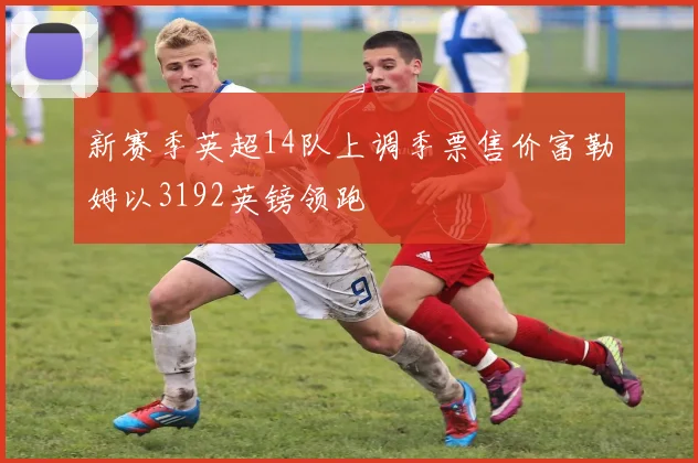 新赛季英超14队上调季票售价富勒姆以3192英镑领跑